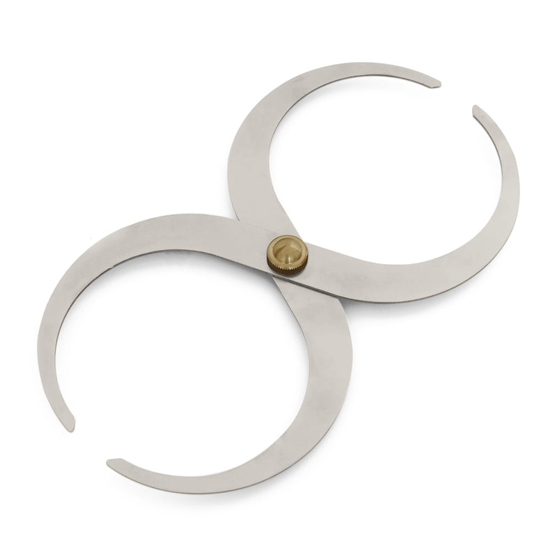 DEC240 Woodturning Double Ended Bowl Calipers Stainless Steel, Woodworking Caliper Tools. DEC240