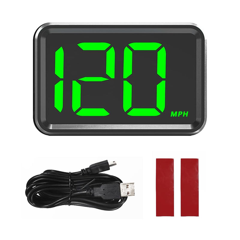 Heads Up Display for Cars Windshield with MPH Speed,HUD Display Digital Speedometer for Car Used USB Plug,Universal GPS Speedometer for Car Accessories Fit for Cars SUVs Trucks （MP/H） MP/H