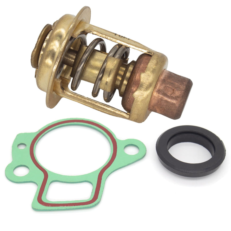 825212A1 Thermostat & Gasket Kit for Mercury Marine 4 Stroke 8-40 HP Outboard Motors replaces 825212001 855676003 825212T02 855676A1 Sierra 18-3642 Boat Engine Mercury 8-40 HP
