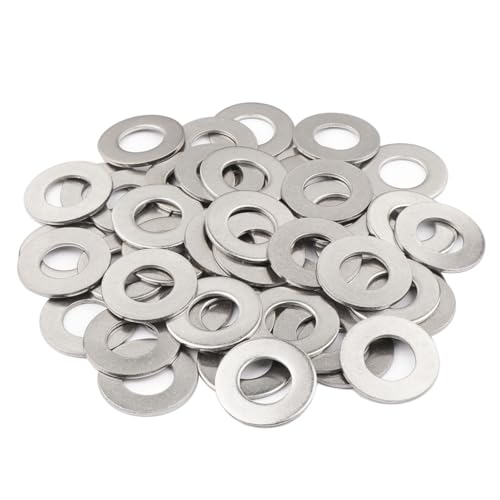 5/8'' Flat Washers OD 1-5/16'' 304 Stainless Steel Washers SAE Metal Washers,Pack of 50 5/8''
