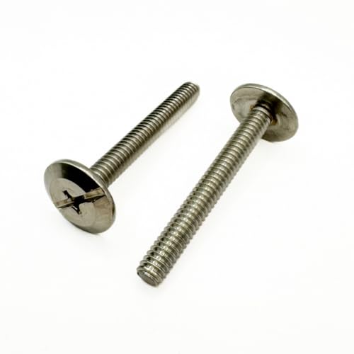 Mighty Fasteners Combo Sidewalk Bolts, 304 Stainless Steel, Hurricane Hardware, 1/4" X 1", 25-Pack 1/4" X 1"