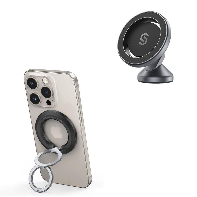 SYNCWIRE for MagSafe Car Mount and Phone Ring Holder