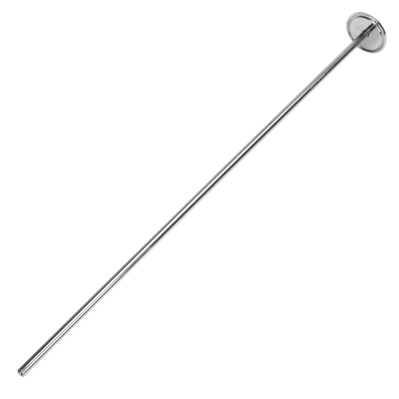 DERNORD 1.5 inch Tri Clamp Thermowell SS304 for Beer Fermenter Homebrew Solar Heater Boiler, 500mm Length