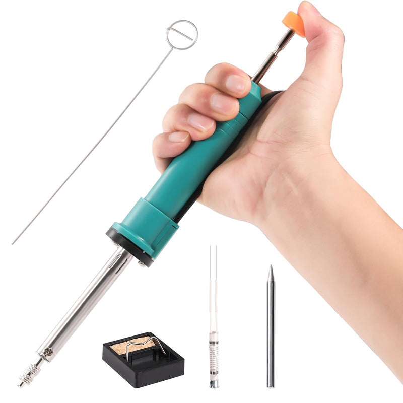 Electric Desoldering Pump & Soldering Iron Kit, 2-in-1 Solder Sucker Tool, 36W, Heatproof Handle, Desoldering Gun & Soldering Iron Combo for Electronic Repair & DIY Projects (EDS-92) EDS-92