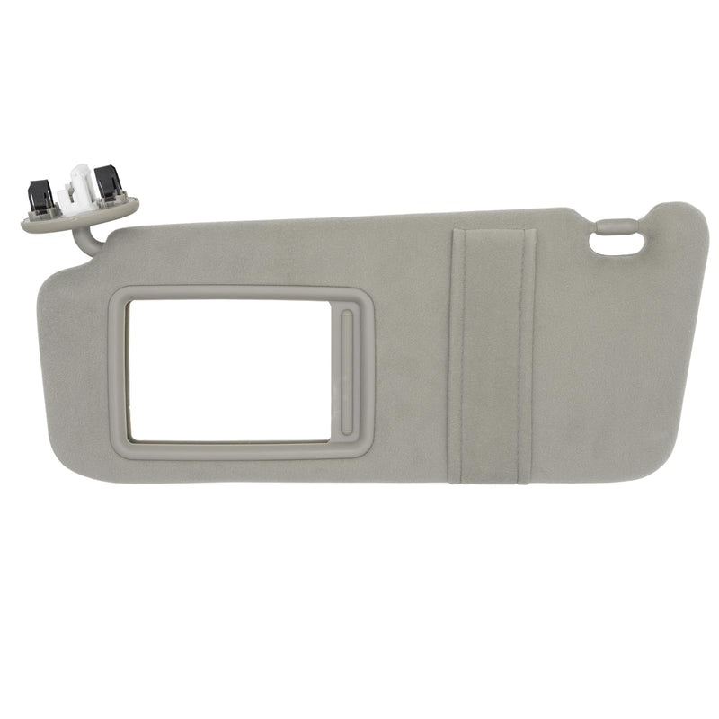 NHILES Left Driver Side Sun Visor Fits for Toyota Camry 2007 2008 2009 2010 2011 Replacement Sun Shade with Light # 74320-33F00-B0 (Gray) Gray(Left Driver with light)