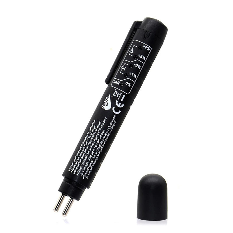 Brake Fluid Tester Pen for Dot3 Dot 4 Dot 5 Moisture Content Checker Tool