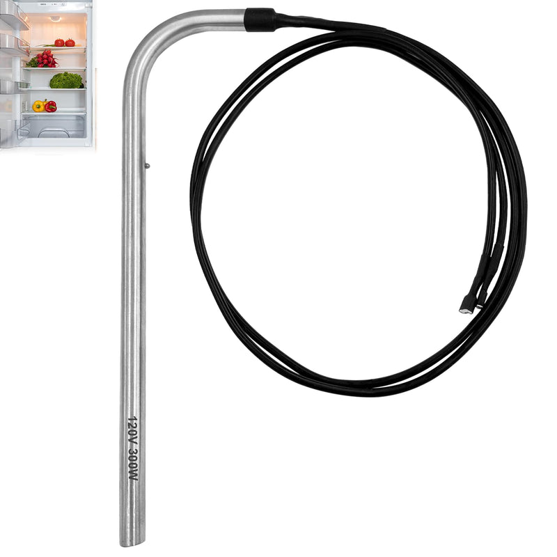 Upgraded 621702 Heating Element, Fit for Norcold RV Refrigerator Cooling Unit N1095 N61 N62 N64 N81 N82 N84 Series, 300W 120V AC, Replace 61562722 615627 638365 638365MC Heater Element