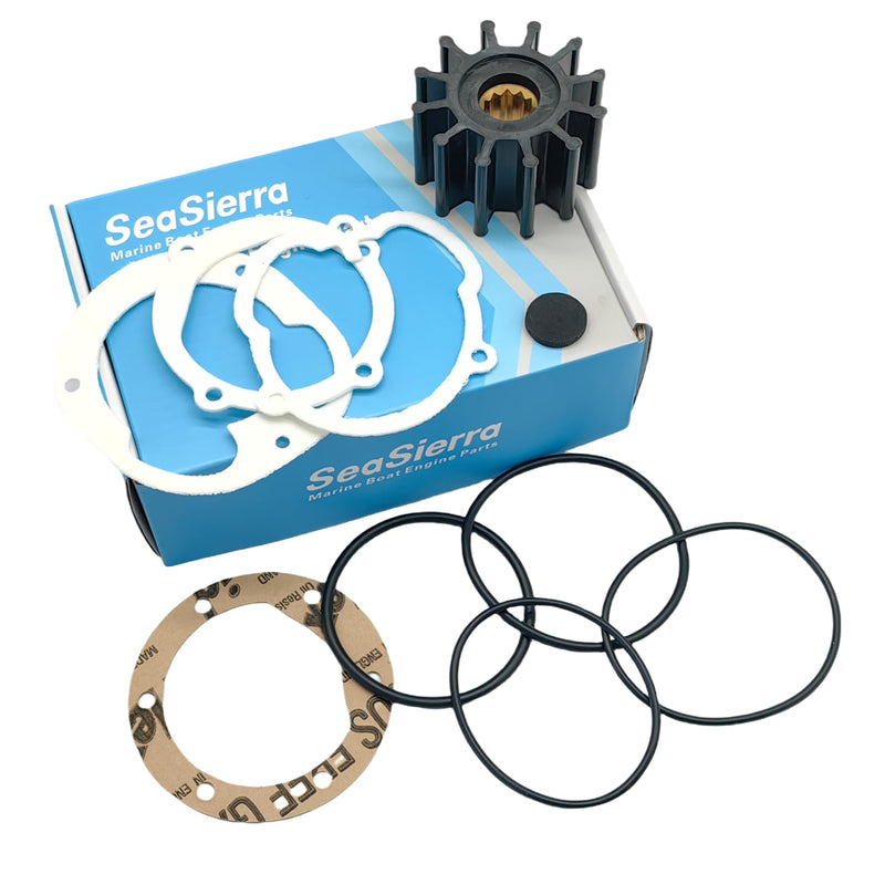 3858256 Sea Water Pump Impeller Kit Replace Volvo Penta 3.0 4.3 5.0 5.7 7.4 8.1 L and OMC 3.0-8.2L Marine Boat Engines 21951346