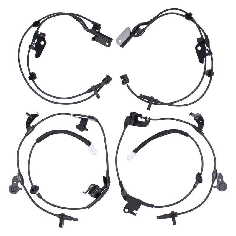 MOTOKU Front Rear ABS Wheel Speed Sensors Set for Toyota RAV4 4WD 2006-2012