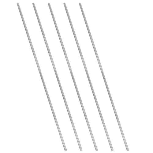 PATIKIL 5/16"-18 UNC 304 Stainless Steel Fully Threaded Rod 5Pcs 15.7 5/16"-18 x 15.7"