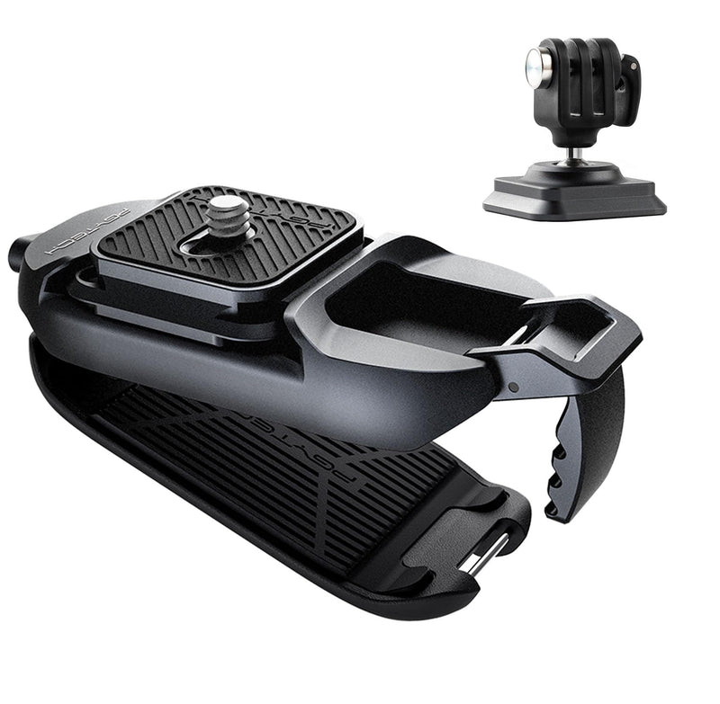 PGYTECH Beetle Camera Clip with Plate for Cameras & Action Camera Quick Release System for Sony, Nikon, Fuji, DSLR Action Camera Backpack Camera Strap Mount (for Action Camera&Cameras) Camera Clip V1 for Action Camera