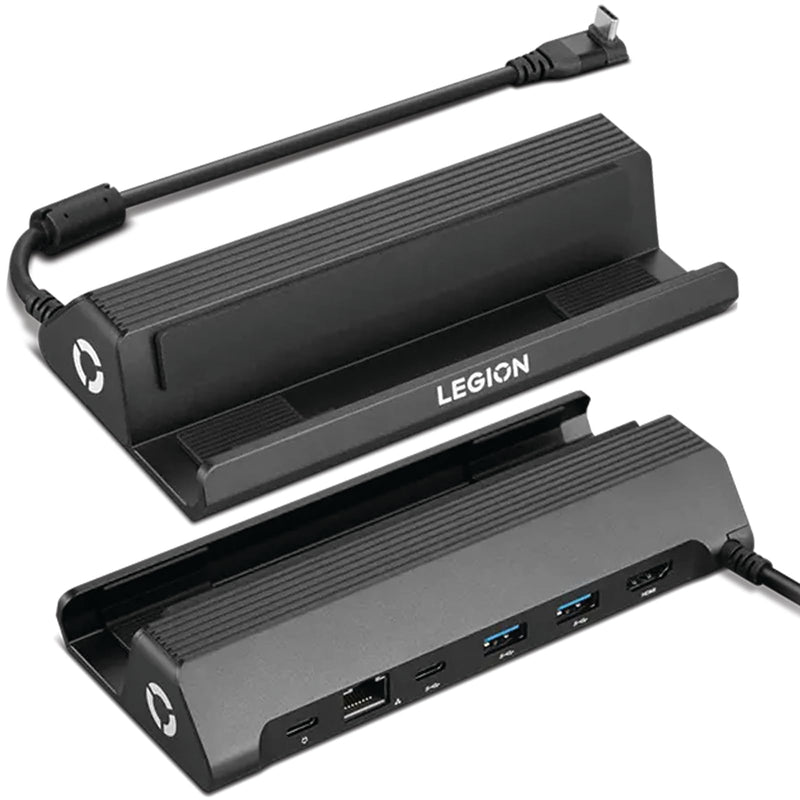Legion Go USB-C Hub Dock for Legion Go – 6-in-1 Dock, Port Expansion, Charging, Video, Ethernet Support | USB-C docking station with power delivery and port expansion for gaming, charging and connectivity Legion Go Hub (Dock) - US/CA