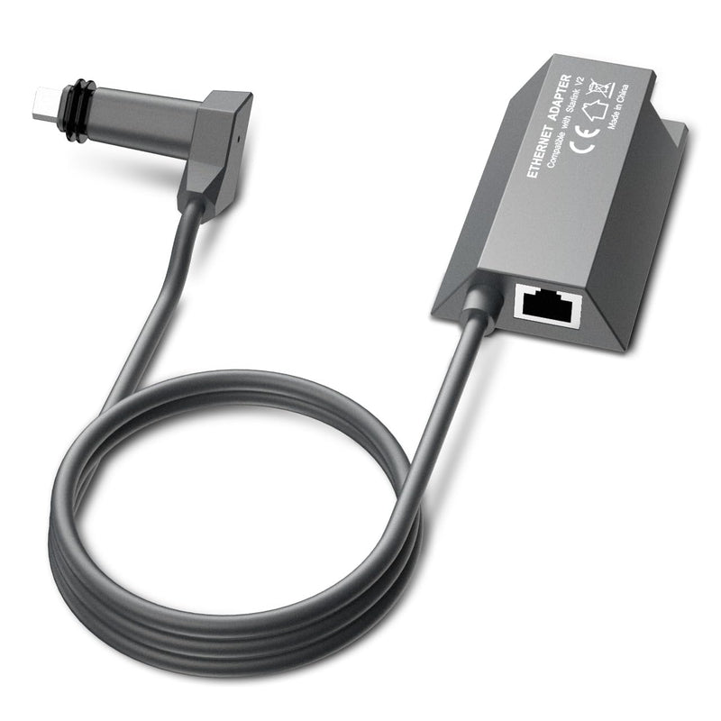 Starlink Ethernet Adapter for Wired External Network Gen2, Generic Starlink Ethernet Adapter Satellite Internet V2,Stable Connectivity