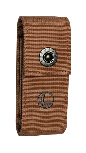 LEATHERMAN Premium Nylon Sheath, 3.25-4.5 Inch Multi-Tools, Sienna, Medium