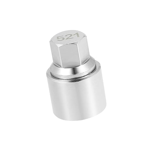 521 Automotive Wheel Lock Lug Nut Anti Theft Lug Nut Screw Removal Socket Key Wheel Lock Key for Volkswagen Touareg Scirocco Phaeton Tiguan Item Replacement