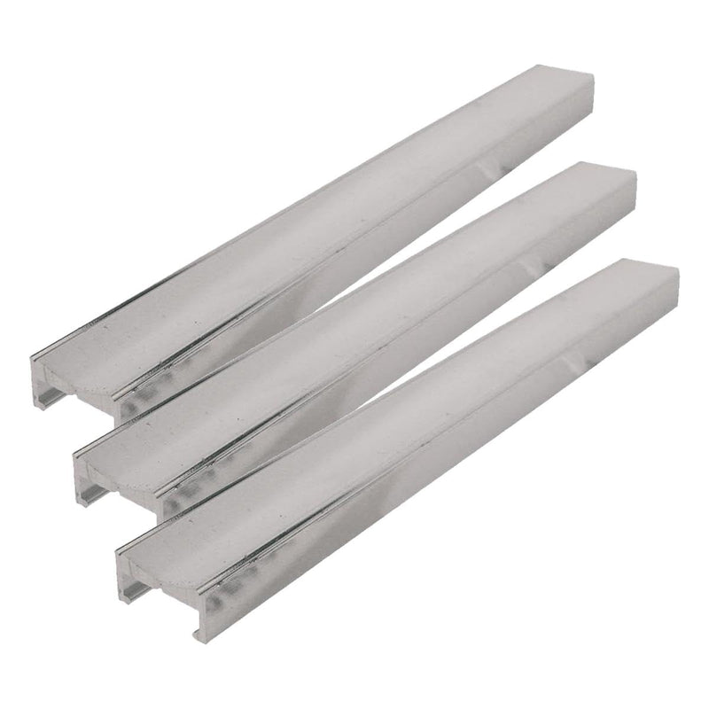 Prime-Line M 6073 Tub Enclosure Towel Bar, 3/8 in. x 3/4 in. x 32 in., Extruded Aluminum (Single Pack) (Pack of 3) 32 in. (Pack of 3)