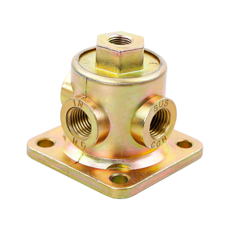 90554615 3-Way Pilot Valve - Replacement for Haldex 90554615 Pilot Valves - 1/8"-1/4" NPT Ports Air Ride Pilot Valves for Semi Trailers and Trucks