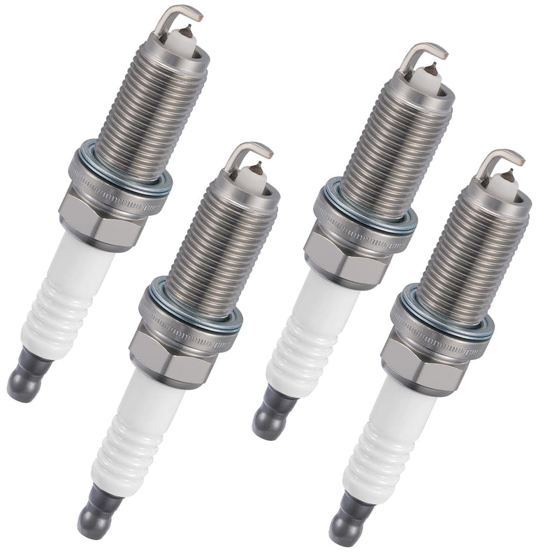 BDFHYK 5018 Iridium Spark Plugs Compatible with Chrysler compatible with Dodge for Fiat for Hyundai for INFINITI 2.0L 2.5L 4.0L L4 V6 Replacement for LFR5AGP Set of 4 4PCS