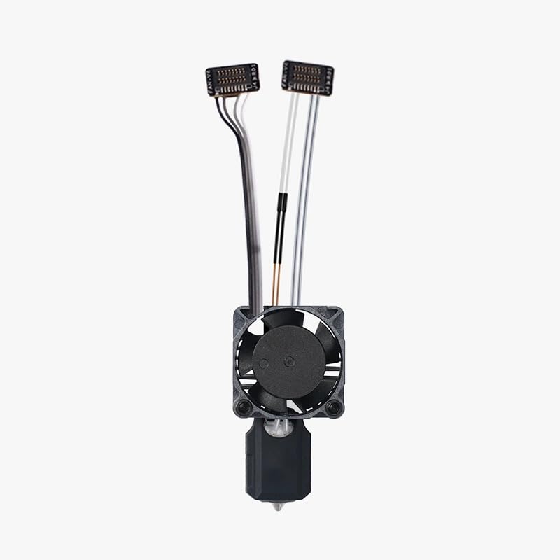Bamboo LAB Hardened Steel Complete Hotend Kits Set with Fan for Bambu LAB P1,P1P,P1S 3D Printer 0.6MM
