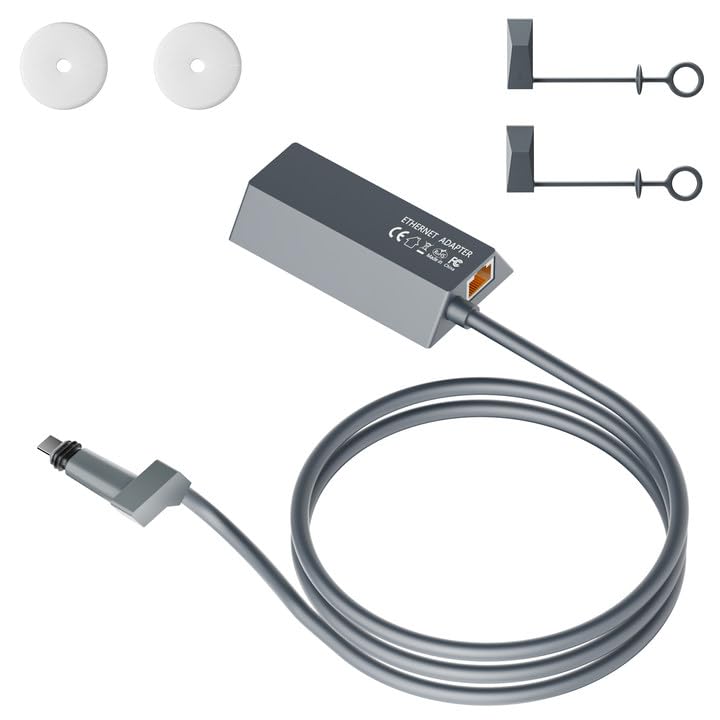 Ethernet Adapter for Starlink Gen 2 Wired External Network. Extend RJ45 Port for Starlink V2. Easy Setup, High-Speed, Stable Adapter Kit for Starlink Gen 2 Routers.