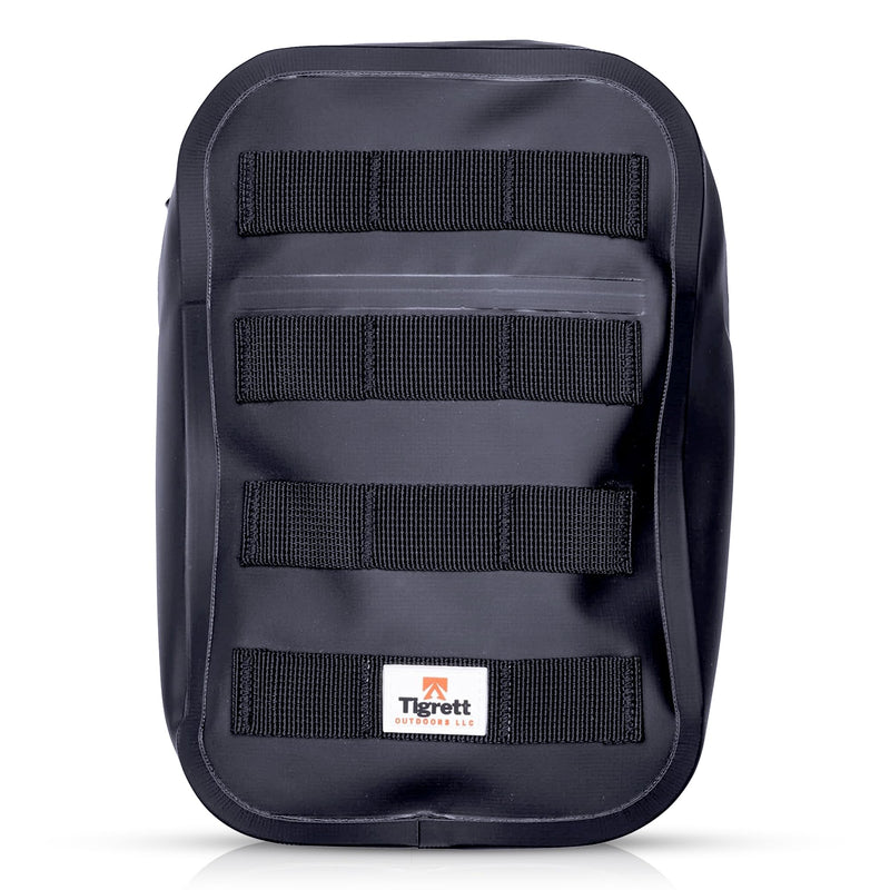 Tigrett Outdoors Dry Shield Faraday Bag – Waterproof MOLLE Signal Blocking Bag for Electronics - Faraday Bags for Phones EMP Protection Against Hacking & Data Theft - (9.5x6x2.5 in) Medium (9.5" x 6" x 2.5")