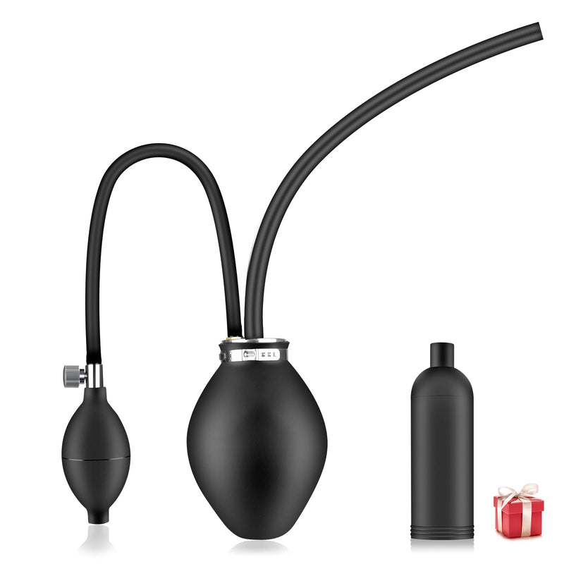 Inflatable Air Bladder for Smoke Machine Automotive, Universal Easy Intake Adapter for 12V Vehicle Pipes Fuel Leakage Detector Diagnositc Tester