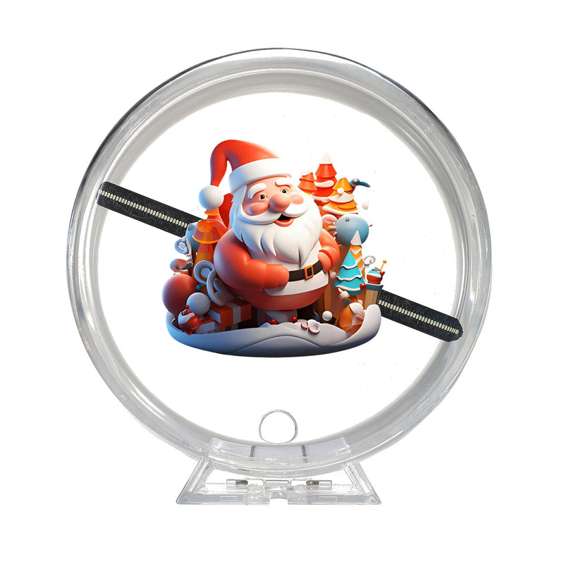 with Protective Cover, 4.7''Holographic Plug and Play LED Advertising Display, with Remote&Bluetooth&1500 Video Library, for Halloween,Christmas, Retail,Trade Show,Tabletop Promotion 4.7 inch