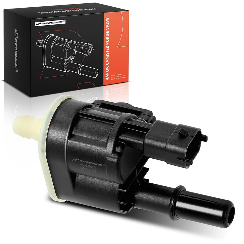 A-Premium Vapor Canister Purge Solenoid Valve Compatible with Jeep Grand Cherokee, Cherokee, Wrangler & Dodge Challenger, Charger, Durango & Chrysler 300, Grand Caravan, Pacifica, Voyager & Ram 1500