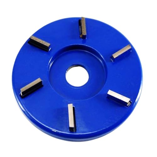 Flat Blade 6 Teeth Chainsaw Mill Cutter Woodworking Blade Tools 90mm Stump Remover Angle Grinder Wood Carving Disc Flat