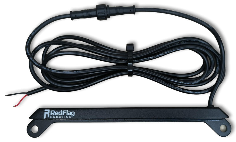 Universal license plate light 12V 100mA with waterproof connector and 86 in lead