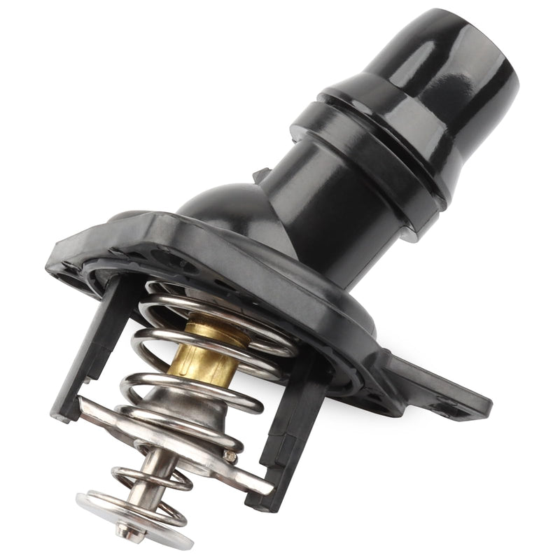Thermostat Housing Assembly, Compatible with Honda 2.4L L4-2003-2007 Accord 2.4, 2003-2011 Element 2.4, Replace THH-002, 554-170, 19301-RAA-A02, 19301RAAA02 - Only for 2.4L L4 Vehicles