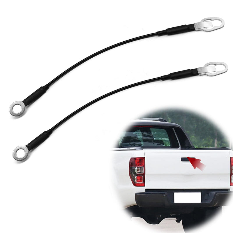 Tailgate Cable Tailgate Lift Support Cables Compatible wit 1993 to 2008 Ford Ranger and 1994 to 2007 Mazda B2300 B3000 B4000, Pack of 2 Tailgate Cable.