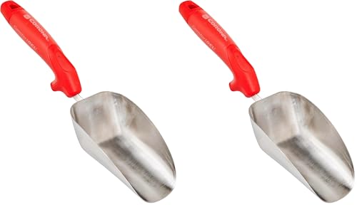 Corona tools Corona CT 3364 Premium ComfortGEL Stainless steel scoop, red (Pack of 2) red (Pack of 2)