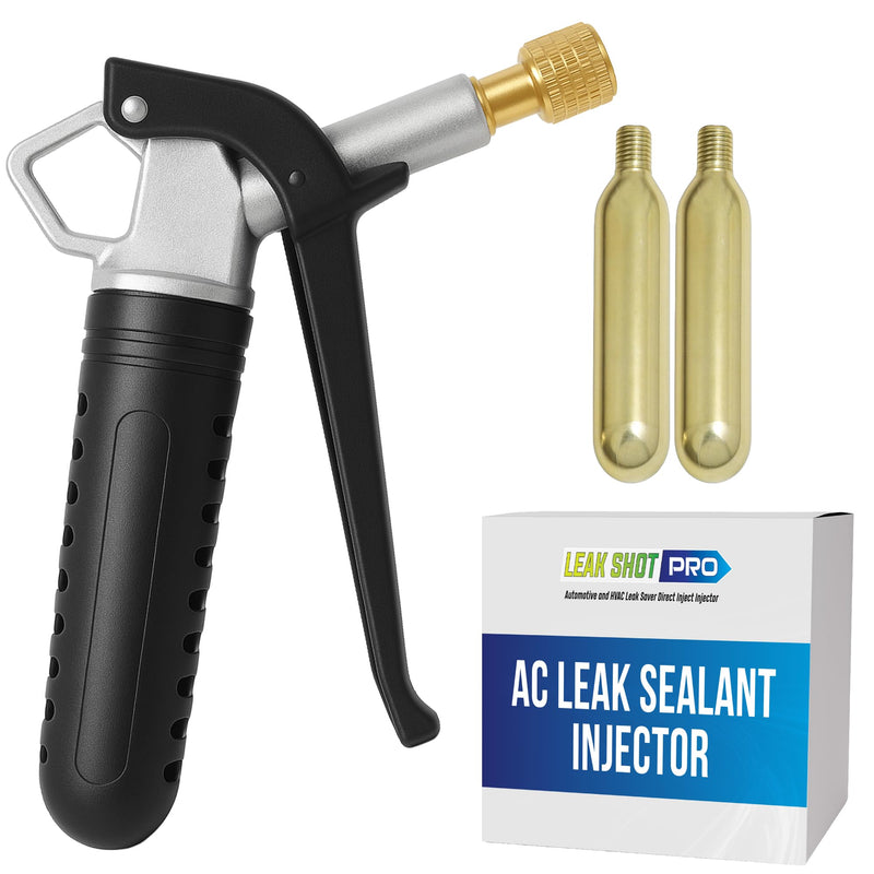 Leak Sealant Injector & AC Drain Line Cleaner Tool | Pro Grade Reinforced Injection Gun | Condensate Line Co2 Drain Gun Basic Sealant Injector