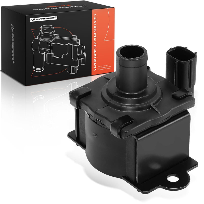 A-Premium Vapor Canister Vent Solenoid Valve Compatible with Honda Civic 2001-2005, CR-V CRV 2002-2004 & Acura RL 2004, RSX 2002-2004, 1.7L, 2.0L, 2.4L, 3.5L, Replace# 17310S5AL31