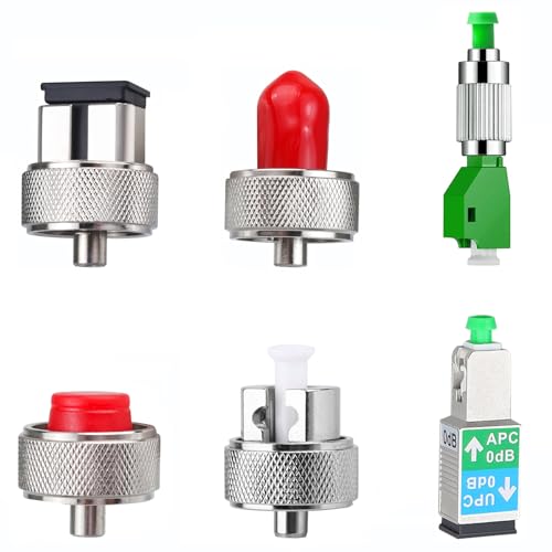 Fiber Optic Adapter Kit for OTDR Fiber Tester (APC) APC Kit 6