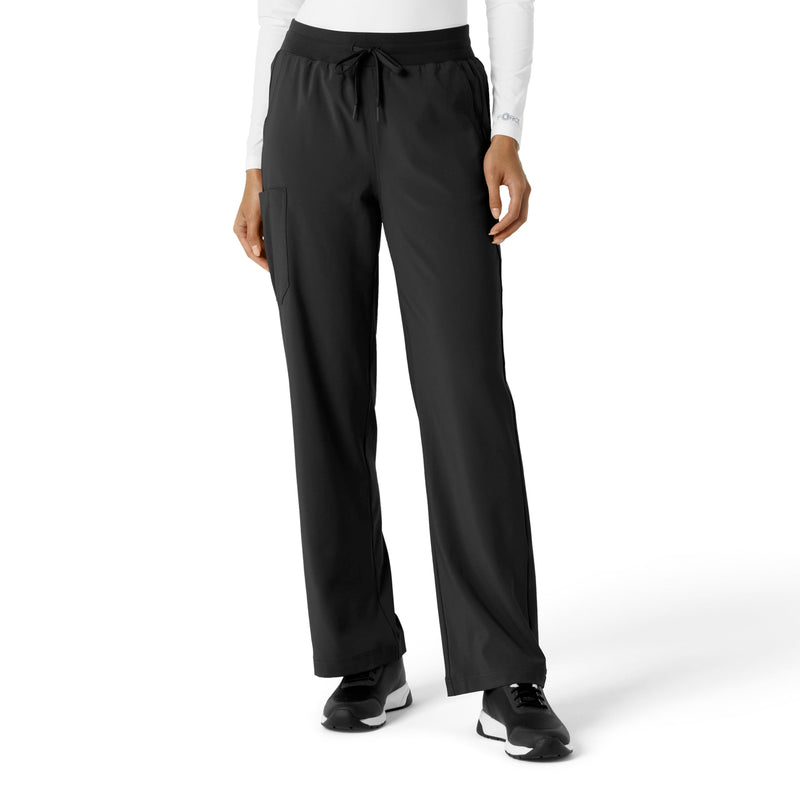 Carhartt Scrubs for Women Force Cross-Flex Boot Cut Pants, with 6 Pockets Medium Black