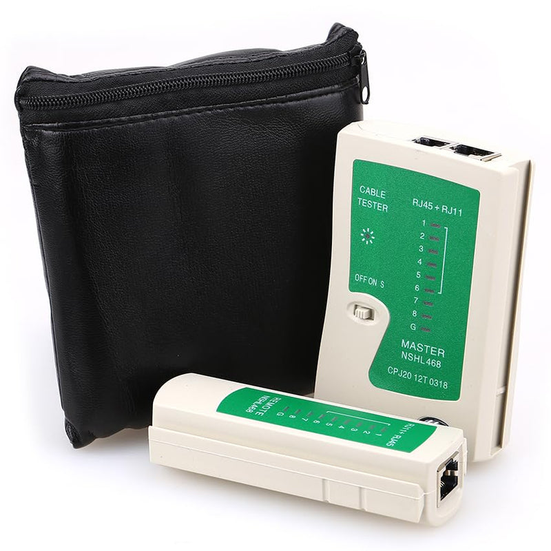 Network Tester RJ45 RJ11 RJ12 CAT5 CAT 6 UTP Network LAN Cable Tester Test Tool NSHL-468 NHSL-468