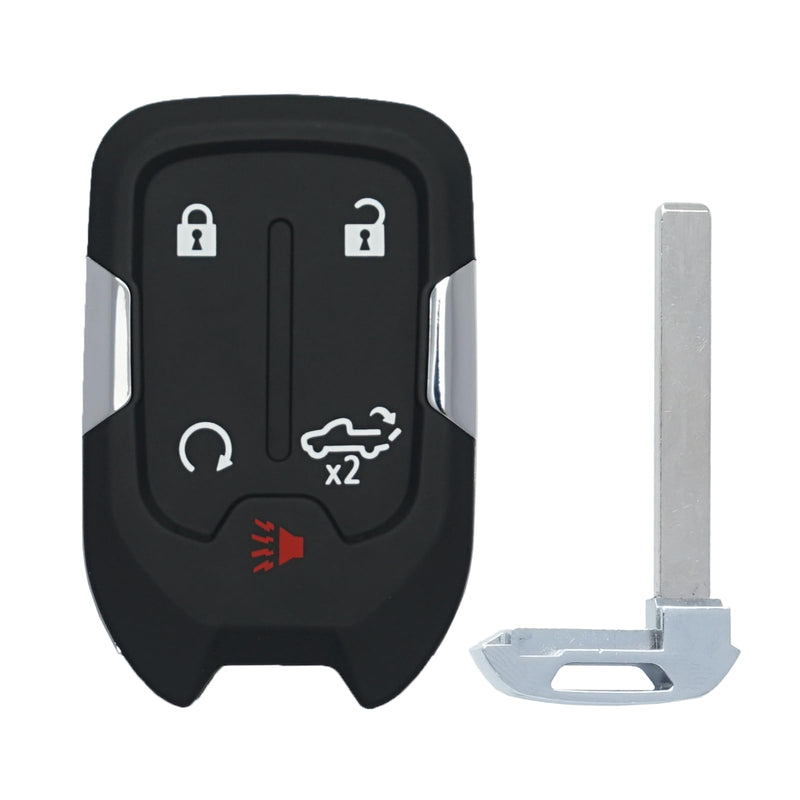 Keyless Entry Remote Control Key Fob Replacement Fits for GMC Sierra 1500 2500 3500 2019 2020 2021 2022 2023 Chevrolet Silverado 1500 2500 3500 HYQ1ES 13522904 13522854 433 MHz