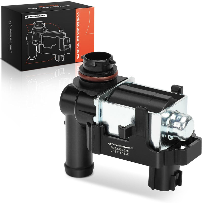 A-Premium Vapor Canister Vent Solenoid Valve Compatible with Nissan Altima, Rogue, Sentra, Versa, Frontier, Murano, Pathfinder, Maxima, Titan, Armada, Juke, NV200, Xterra & Infiniti QX60, Q50, QX50