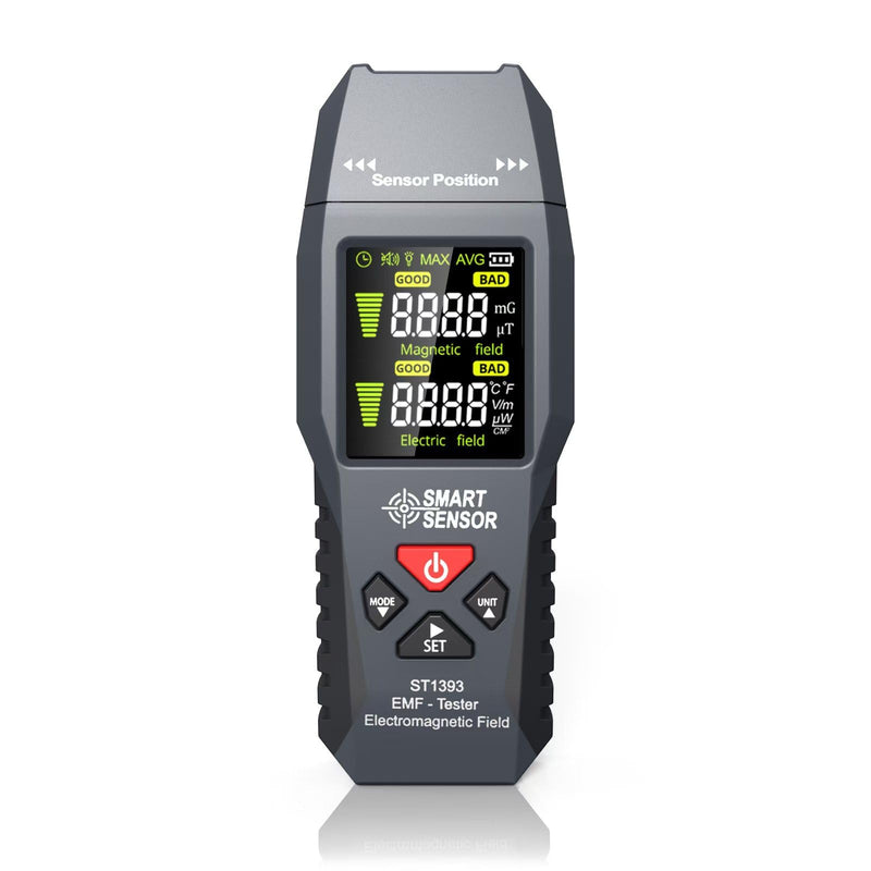EMF Meter, Handheld LCD EMF Tester, Digital Electromagnetic Field Radiation Detector for Home, Office, Car, Electric Vehicle, Outdoor, Pregnancy Protection small