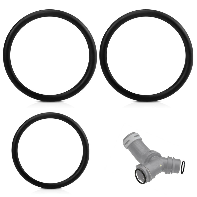 926-168 Radiator Hose and Coolant Tee T-Pipe Leak Repair Engine Seal Set O-Ring Kit Compatible with Ford F-150(2011-2018),F-250,350,450,550 Super Duty, Mustang and Lincoln Models-Stopped Coolant Leaks