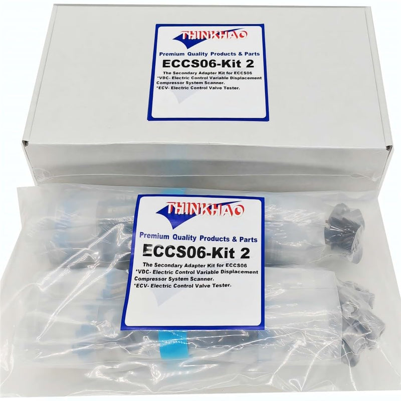 ECCS06-Kit2, Secondary Kit, Adapter Kit, Additional Pigtail Kit, only fit on & for ECCS06-Held Tester for Automotive Electronically Controlled Variable Displacement Compressor System Tester.