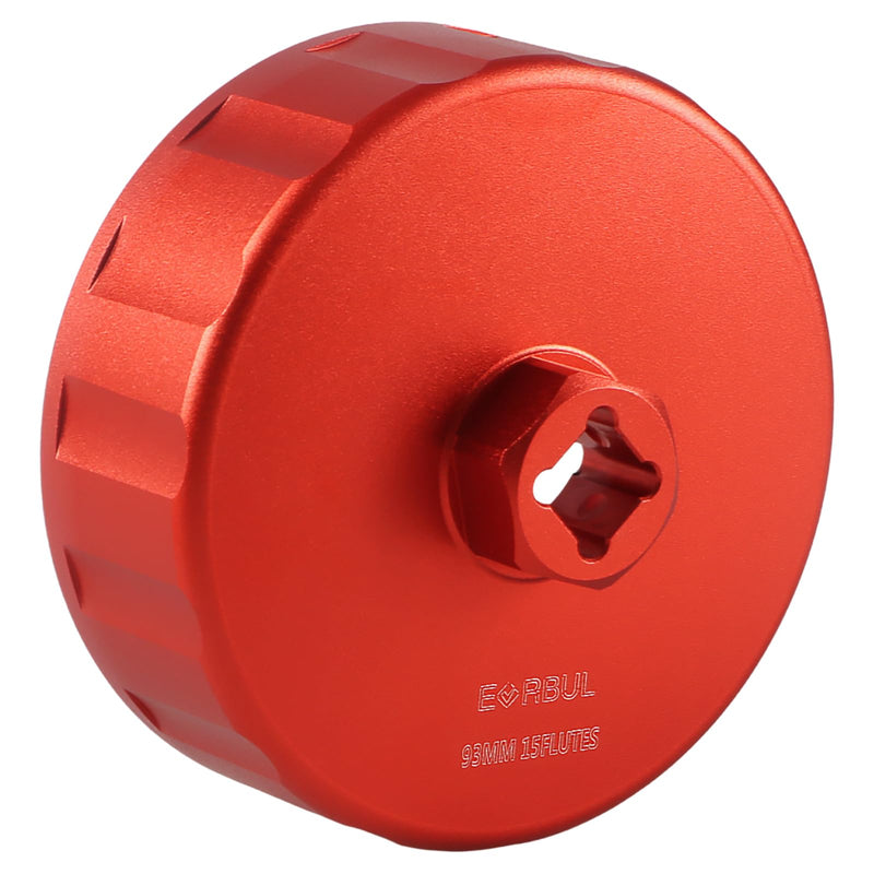  [AUSTRALIA] - CNC 93mm 15 Flutes Oil Filter Wrench Removal Tool to Change Oil Filter Compatible with Dodge Ram 2500 3500 6.7L 5.9L L6 Turbo Diesel with 05083285AA Oil Filter