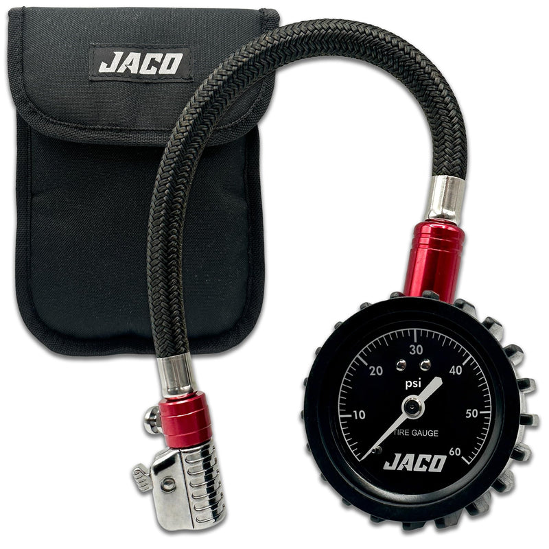 JACO ElitePro-X Tire Pressure Gauge with Lightning Chuck (60 PSI) 60 PSI