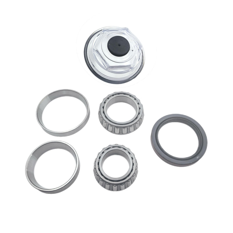 Trailer Bearing Kit Compatible with Dexter 10K GD 10-51 Seal Axle After 2009 9-123 8-415 for Oil Axles 12-1/4" x 3-3/8" Brake Drums