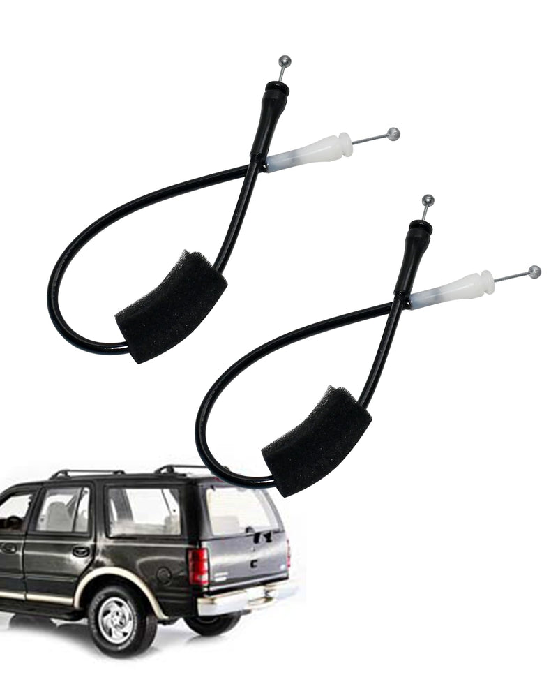 2 PCS Tailgate Release Cables for 1997-2002 Ford Expedition Rear Door Latch Cable Ford E-150 E-250 E-350 E-450 Replaces F2UZ-15264A65-B/F2UZ15264A65B