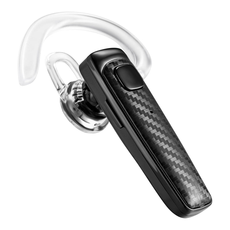 S525 Bluetooth 5.1 Wireless Earpiece, 16Hrs HD Calling, CVC8.0 Noise Cancelling, Hands-Free, Black S525-black