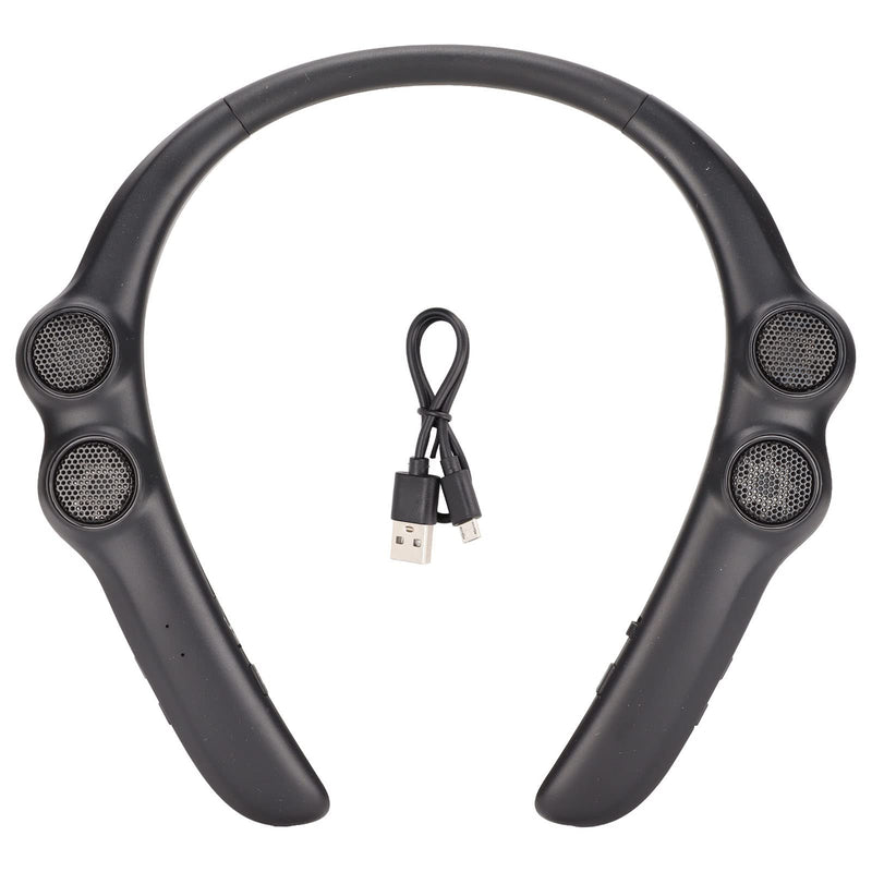 SUNGOOYUE Wireless Neckband Headset, Bluetooth 5.3 with Noise Cancelling Mic IPX4 15H Playtime for Sports Gym Running Cycling