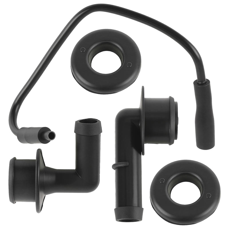 AUTOKAY 53013360AA PCV CCV Vent Valve Elbows Grommet and Crankcase Vent Tube Breather Hose Kit Fit for Jeep Grand Cherokee Wrangler 2000-2004 Cherokee 1997-2001